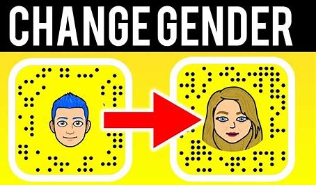 How to change my AI bitmoji gender on Snapchat?