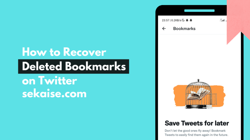 How To Recover Deleted Twitter Bookmarks